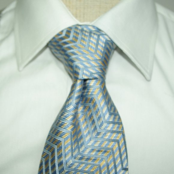 EUC - Silk Tie and Braces - Canali, Trafalgar - Picture 3 of 8